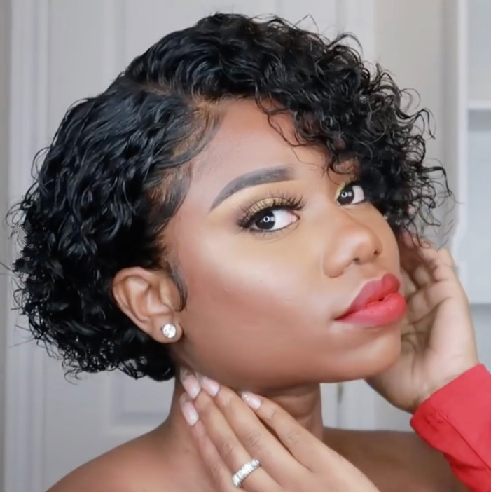European And American Wigs Women's Short Curly Hair Wigs - Image 2