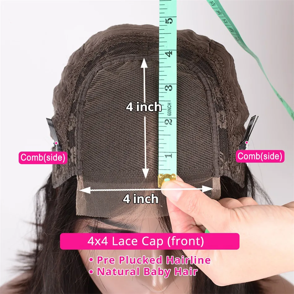 Yeswigs Swiss 4*4 Lace Closure Human Hair Kinky Curly Short Bob Wig 6 Inch Unprocessed Virgin Brazilian Mink Hair Lace Front Wig - Image 5