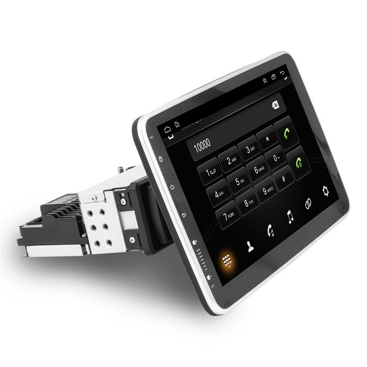 360-degree Rotating Android Large Screen Multimedia Bluetooth Central Control - Image 3